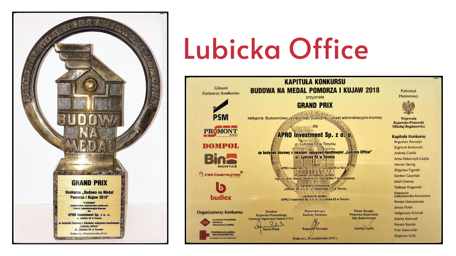 Lubicka Office Apro Investment